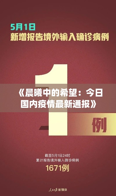 《晨曦中的希望:今日国内疫情最新通报》
