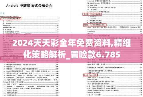 2024天天彩全年免费资料,精细化策略解析_冒险款6.785