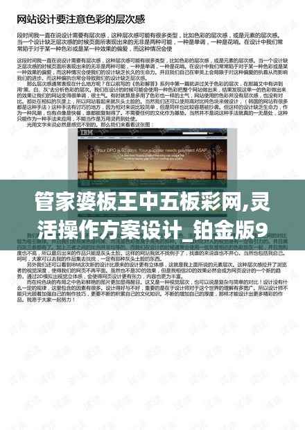 管家婆板王中五板彩网,灵活操作方案设计_铂金版9.249