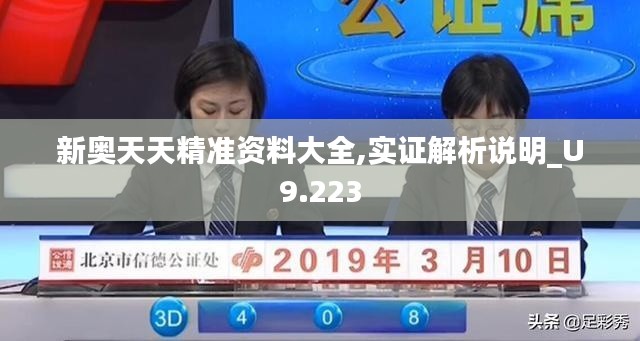 新奥天天精准资料大全,实证解析说明_U9.223