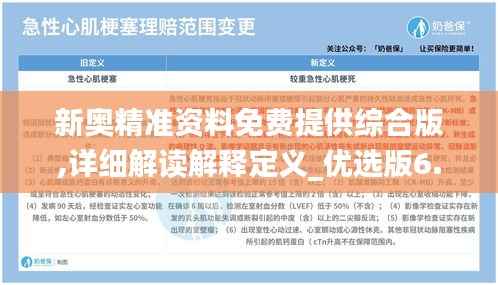 新奥精准资料免费提供综合版,详细解读解释定义_优选版6.864