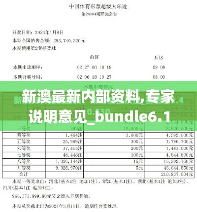 新澳最新内部资料,专家说明意见_bundle6.131