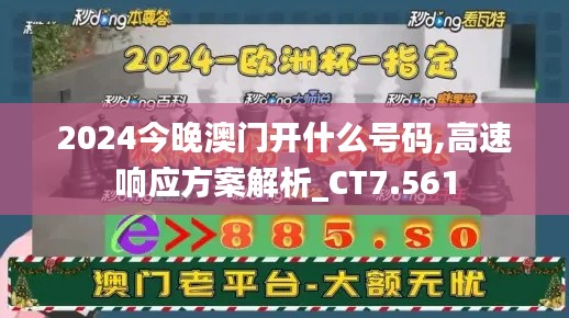 2024今晚澳门开什么号码,高速响应方案解析_CT7.561