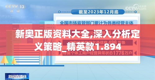 新奥正版资料大全,深入分析定义策略_精英款1.894