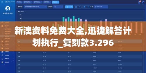 新澳资料免费大全,迅捷解答计划执行_复刻款3.296