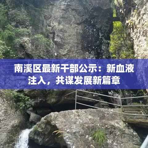 南溪区最新干部公示：新血液注入，共谋发展新篇章