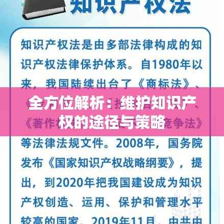 全方位解析：维护知识产权的途径与策略