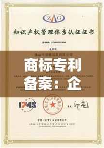 商标专利备案：企业知识产权保护的坚实基石
