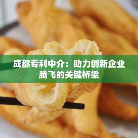 成都专利中介:助力创新企业腾飞的关键桥梁