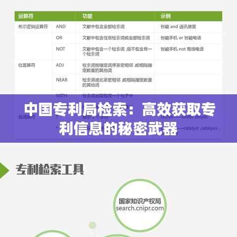 中国专利局检索:高效获取专利信息的秘密武器