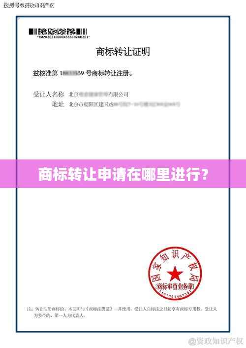 商标转让申请在哪里进行?