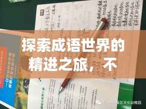探索成语世界的精进之旅，不断自我提升与成长之路