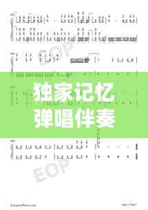独家记忆弹唱伴奏视频，领略音乐的独特魅力