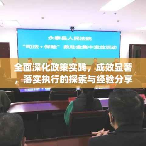 全面深化政策实践,成效显著,落实执行的探索与经验分享