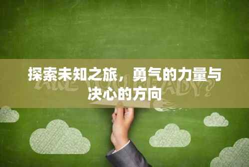 探索未知之旅，勇气的力量与决心的方向