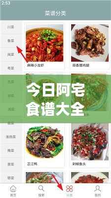 今日阿宅食谱大全,最新版美食指南