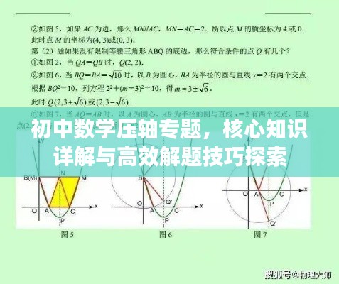 初中数学压轴专题，核心知识详解与高效解题技巧探索