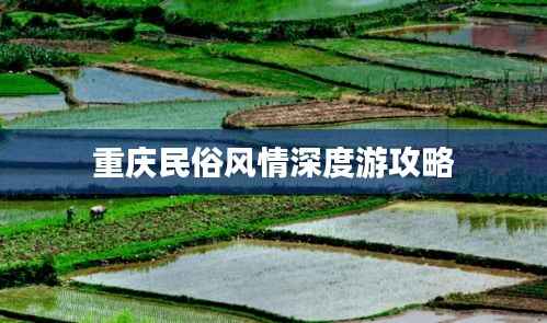 重庆民俗风情深度游攻略