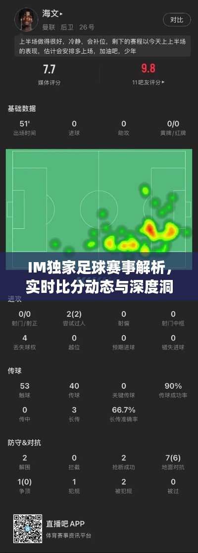 IM独家足球赛事解析，实时比分动态与深度洞察