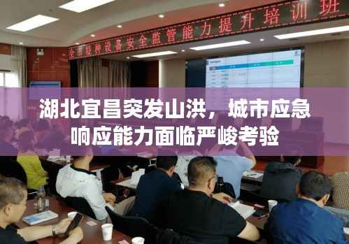 湖北宜昌突发山洪,城市应急响应能力面临严峻考验